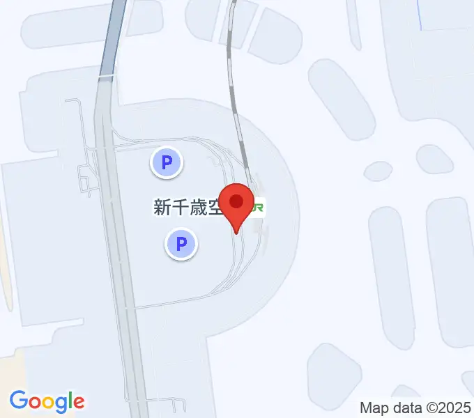 新千歳空港シアターの地図