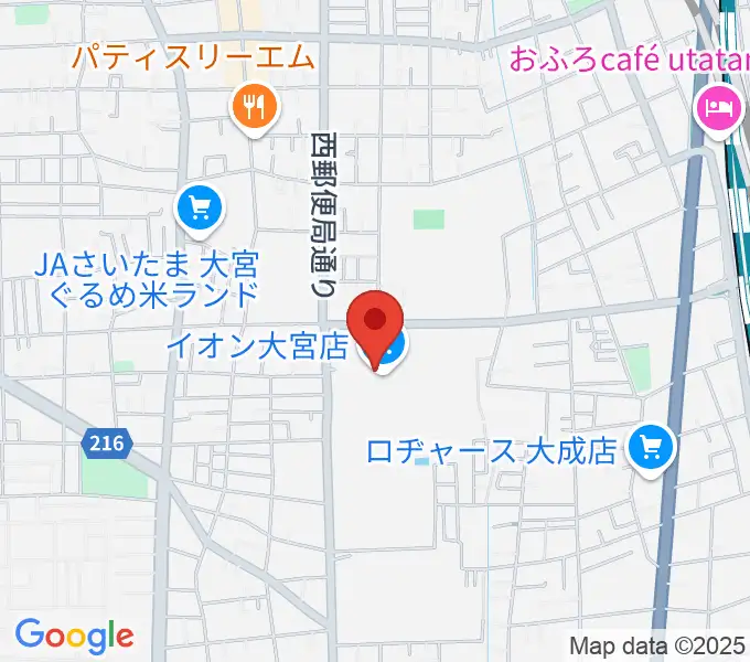 イオンシネマ大宮の地図