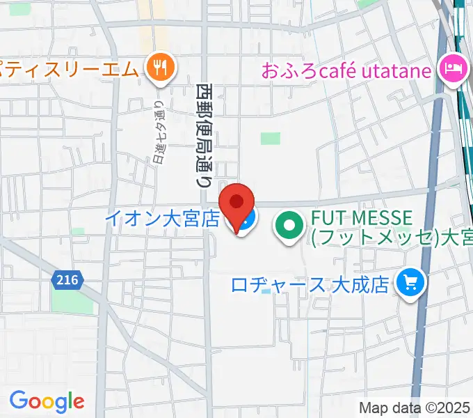 イオンシネマ大宮の地図