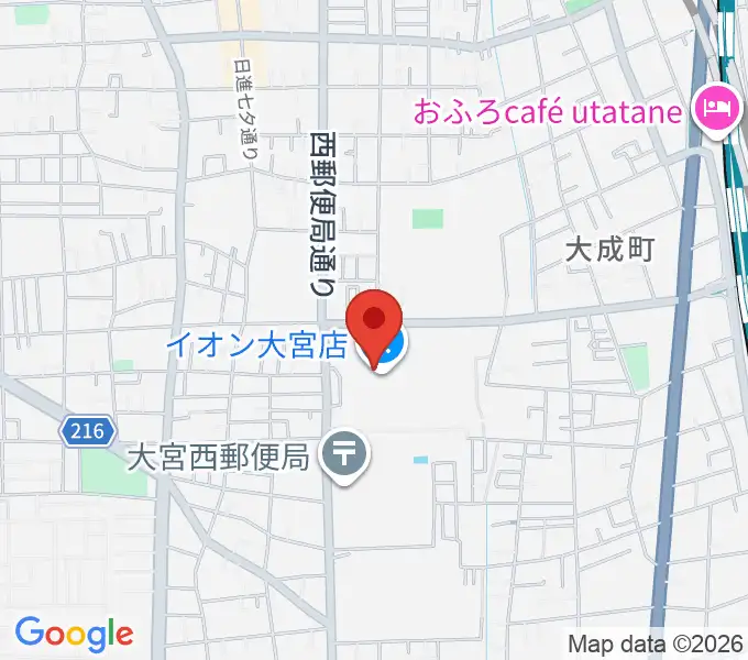 イオンシネマ大宮の地図