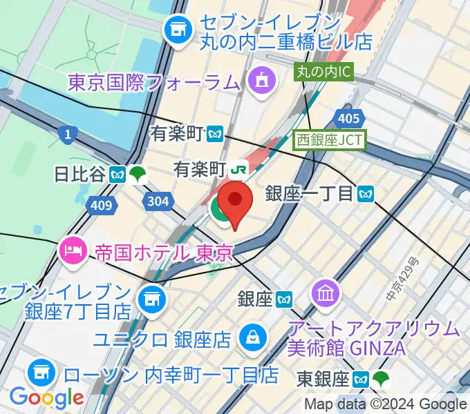 丸の内ピカデリーの地図