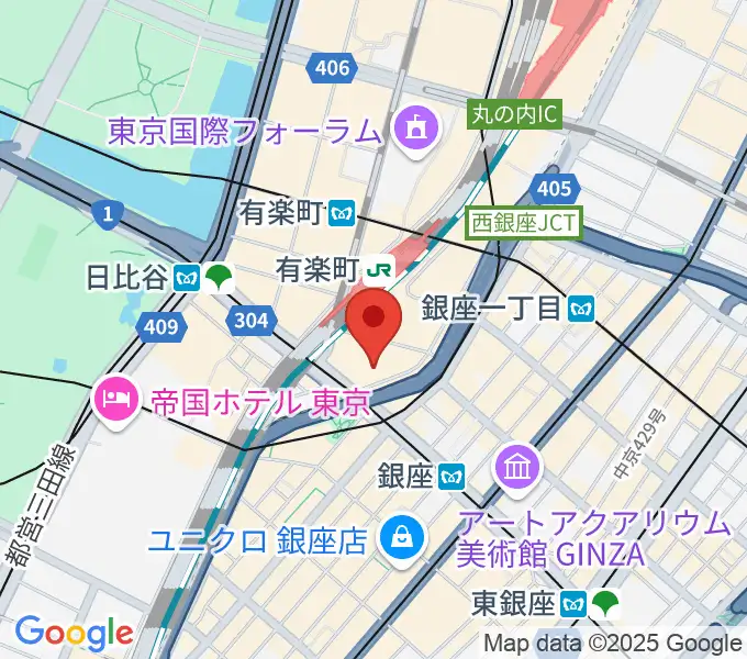 丸の内ピカデリーの地図