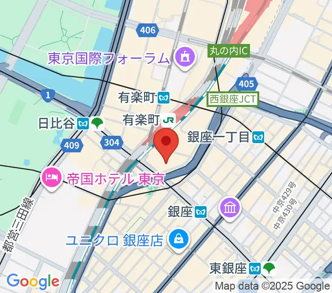 丸の内ピカデリーの地図