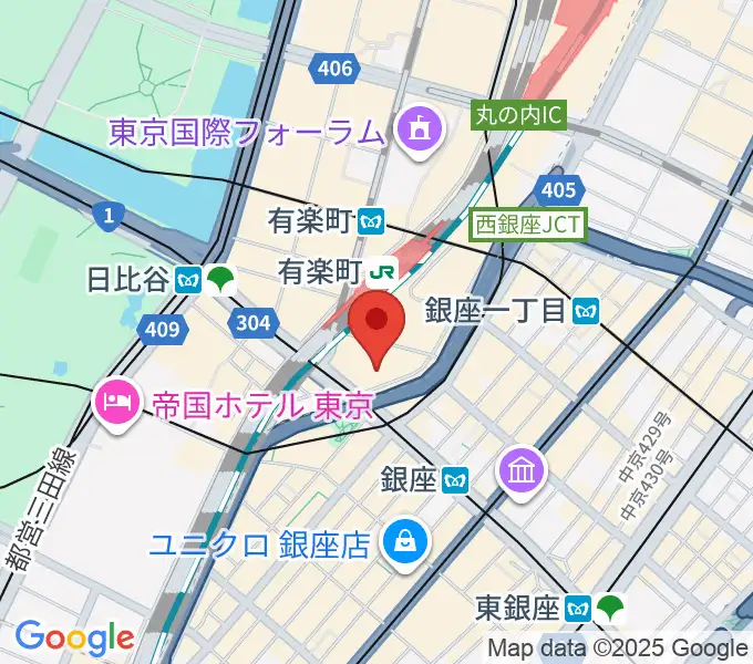 丸の内ピカデリーの地図