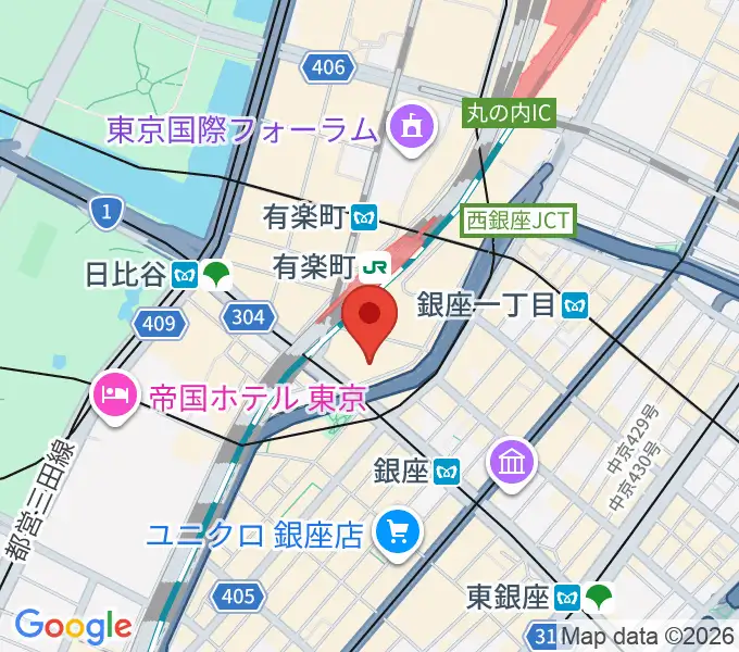 丸の内ピカデリーの地図