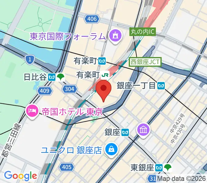 丸の内ピカデリーの地図