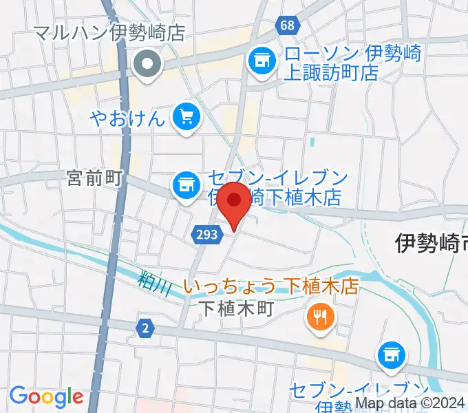 おぼかた音楽教室の地図