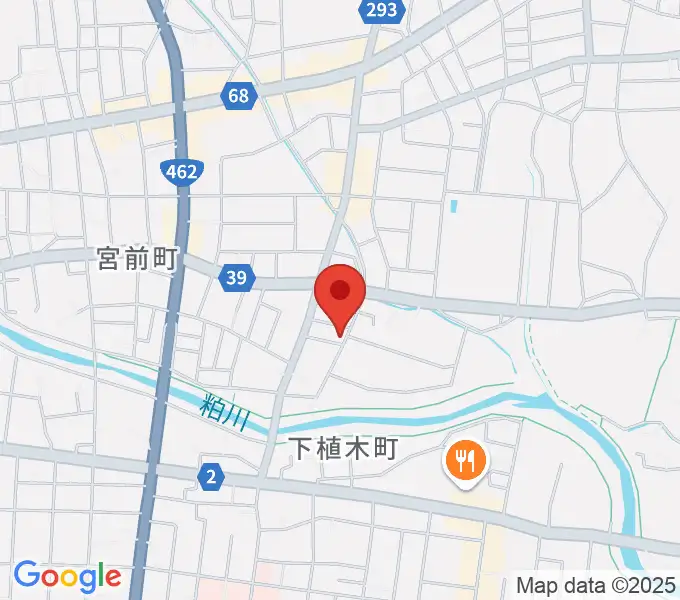 おぼかた音楽教室の地図