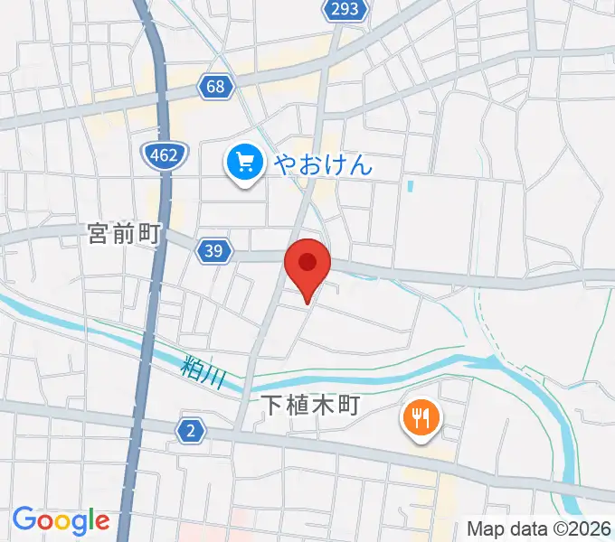 おぼかた音楽教室の地図