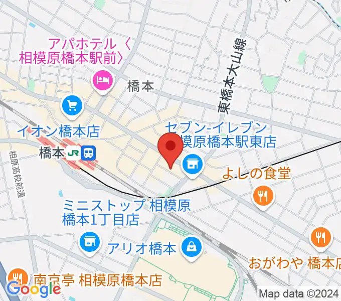 MOVIX橋本の地図