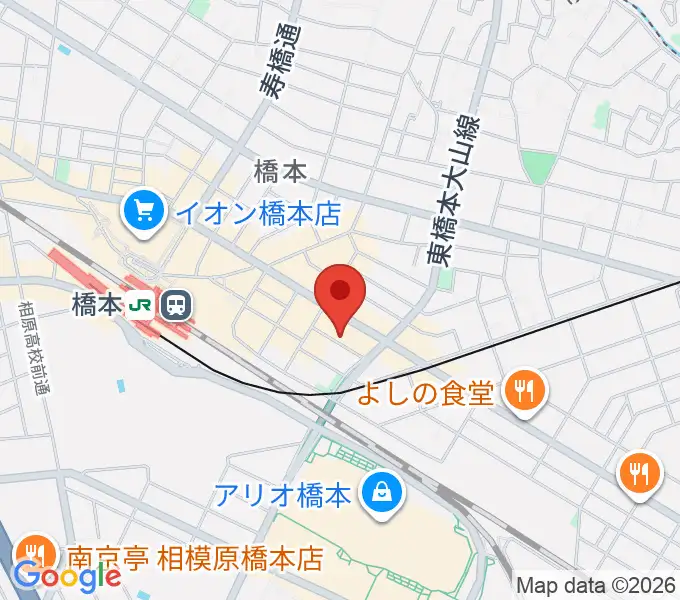 MOVIX橋本の地図