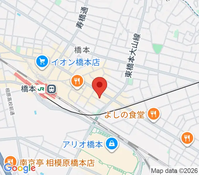 MOVIX橋本の地図