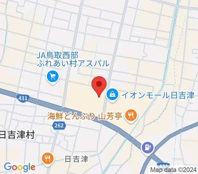 MOVIX日吉津の地図