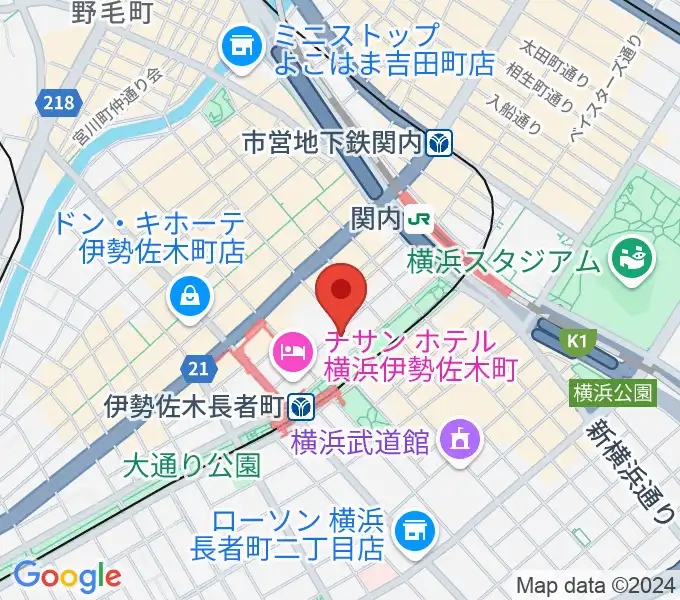 スタージスの地図