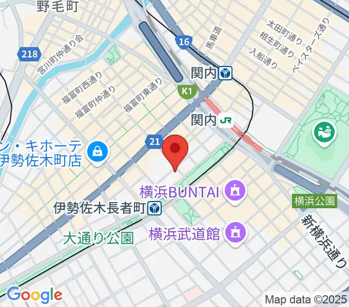 スタージスの地図