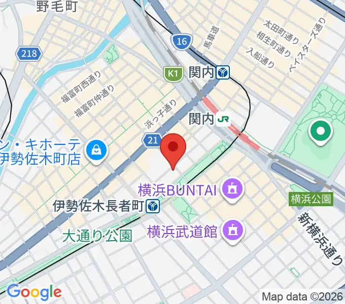 スタージスの地図
