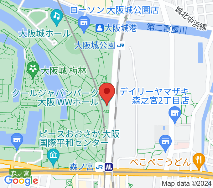 クールジャパンパーク大阪の場所