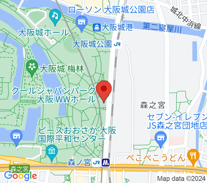 クールジャパンパーク大阪の場所