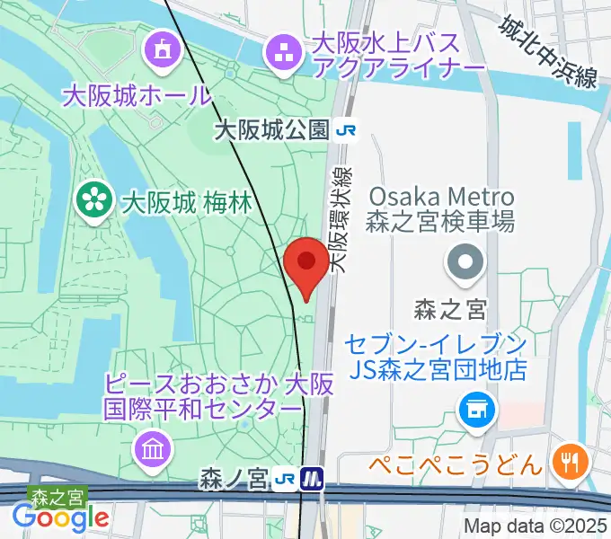 クールジャパンパーク大阪の地図