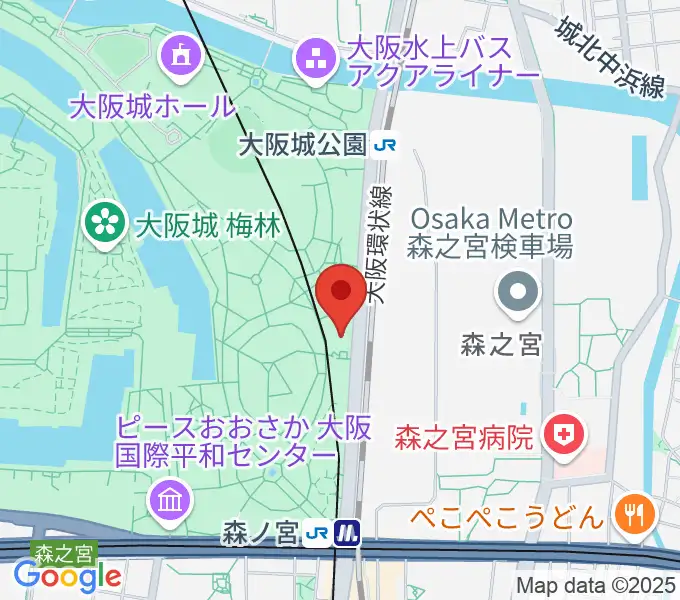 クールジャパンパーク大阪の地図