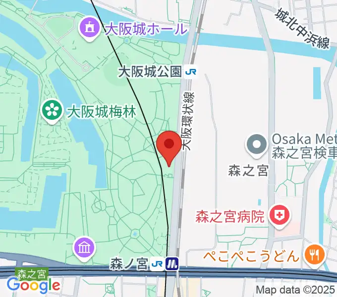 クールジャパンパーク大阪の地図