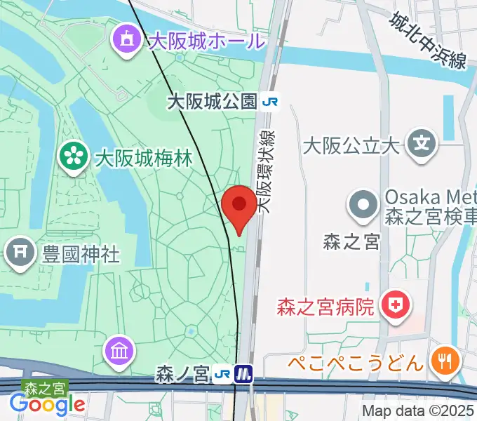 クールジャパンパーク大阪の地図