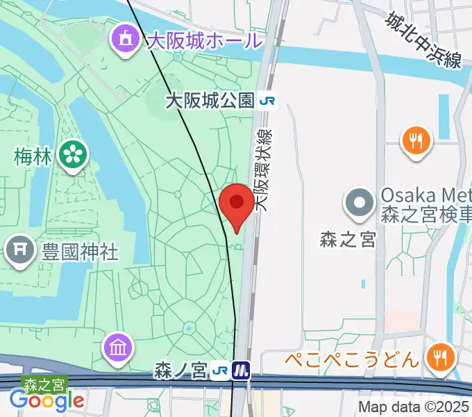 クールジャパンパーク大阪の地図