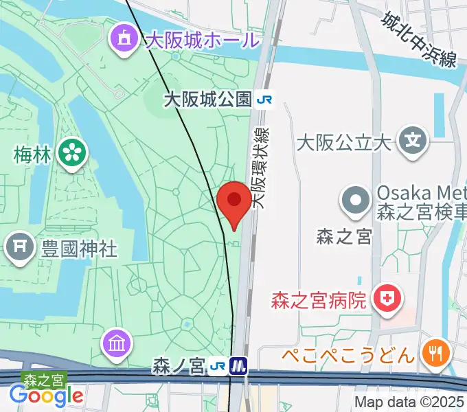 クールジャパンパーク大阪の地図