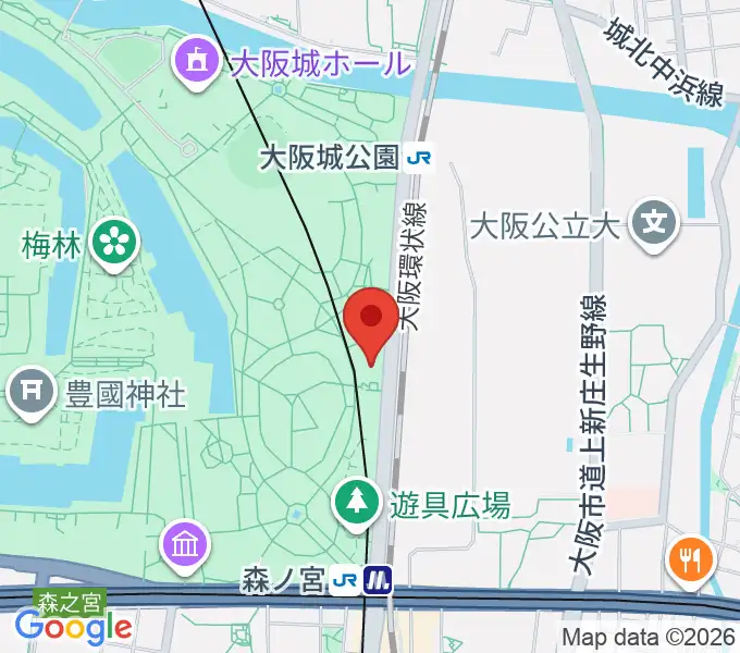クールジャパンパーク大阪の地図