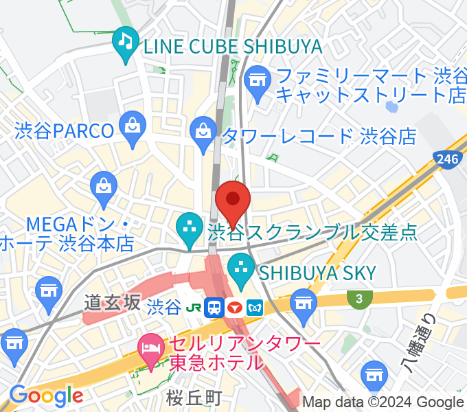 渋谷TOEIの場所