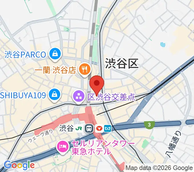渋谷TOEIの地図