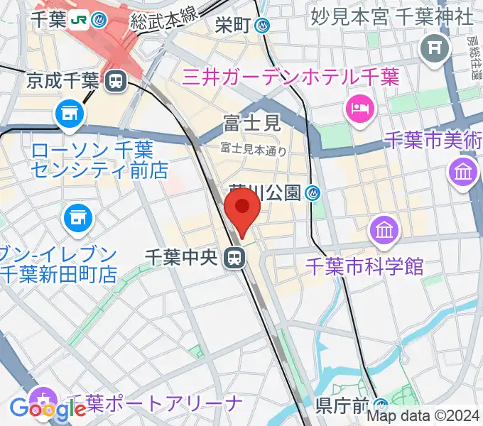 京成ローザ10の地図