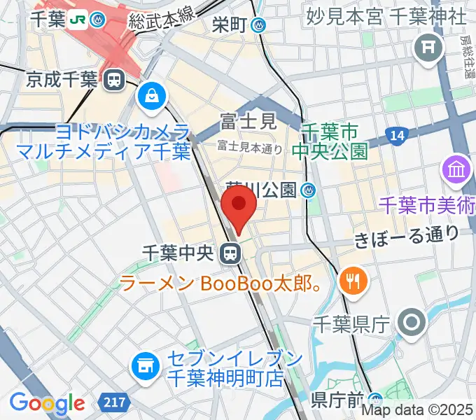京成ローザ10の地図