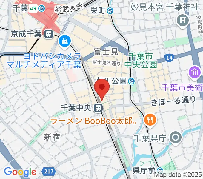 京成ローザ10の地図