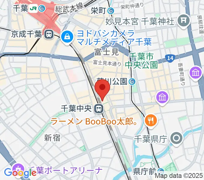 京成ローザ10の地図