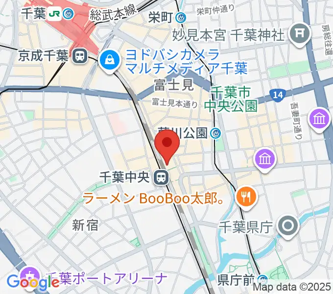 京成ローザ10の地図