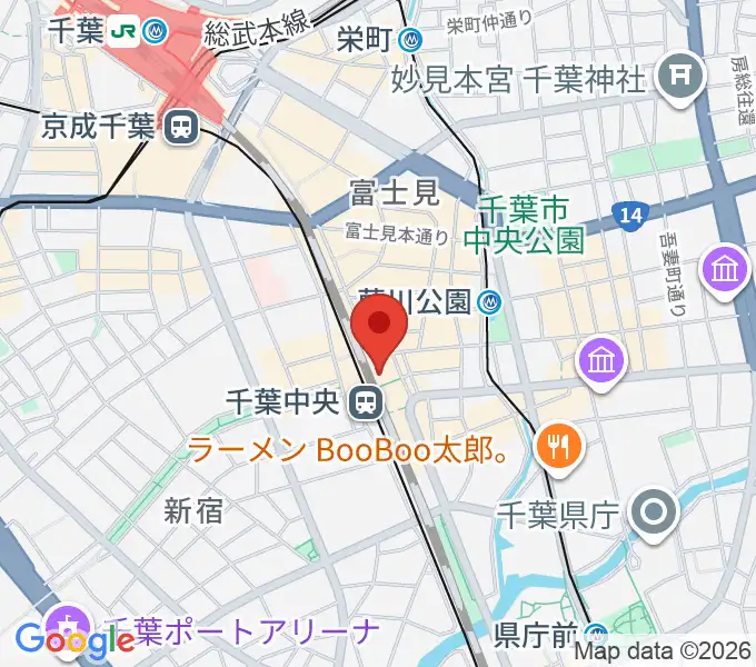京成ローザ10の地図