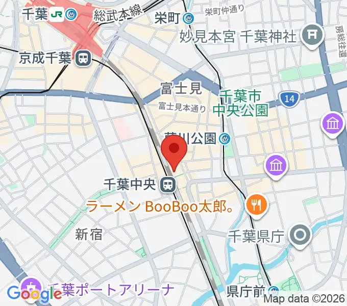 京成ローザ10の地図