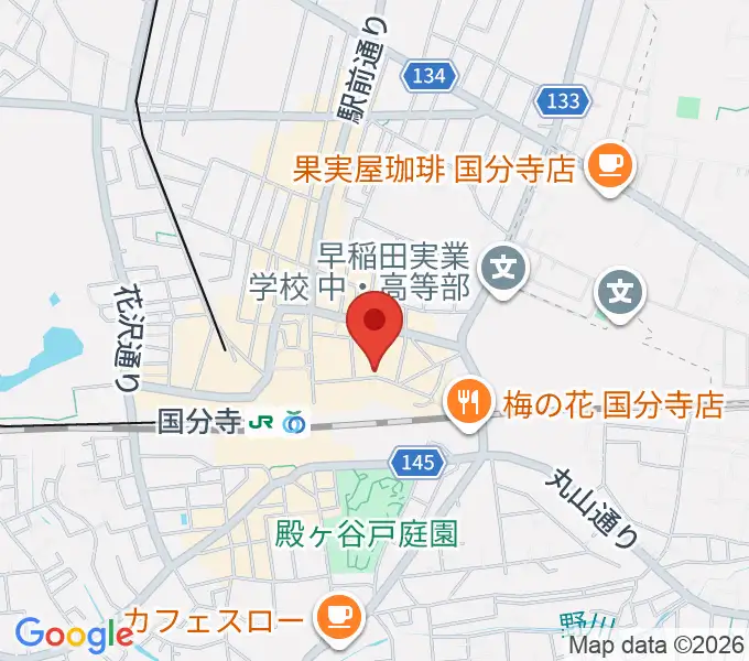 国分寺042UNIONの地図