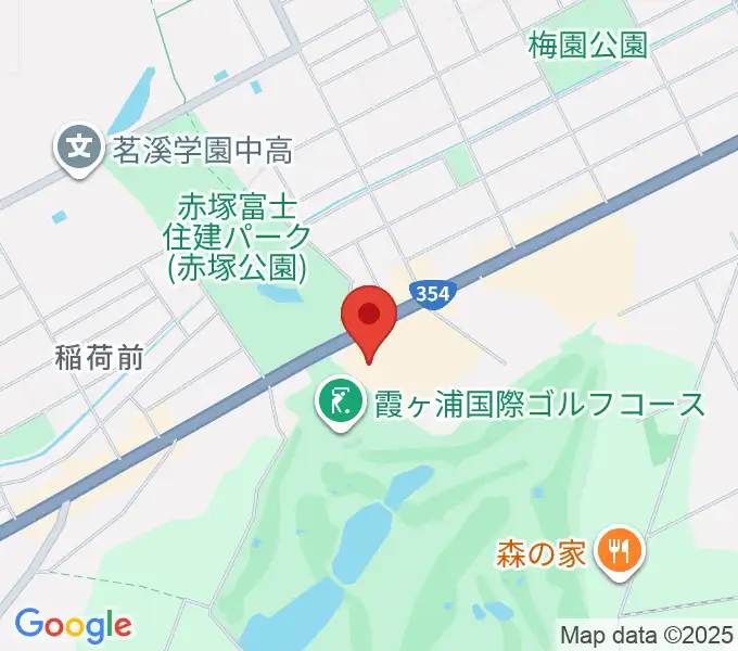 シネプレックスつくばの地図