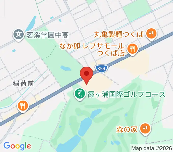 シネプレックスつくばの地図