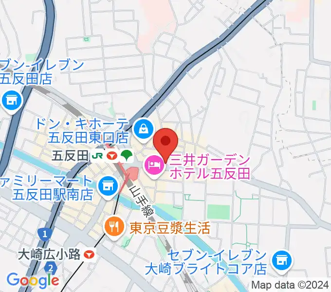 弾き語りbar ピストルの地図