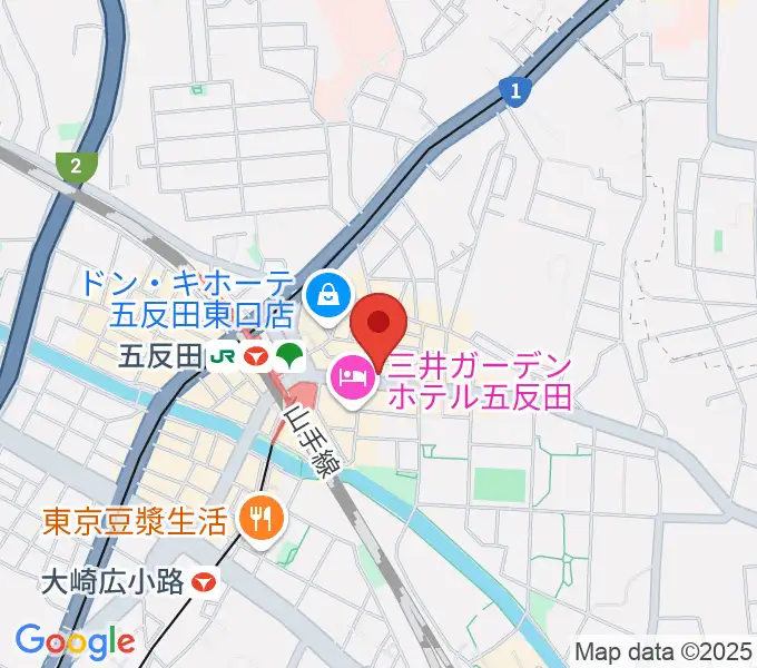 弾き語りbar ピストルの地図