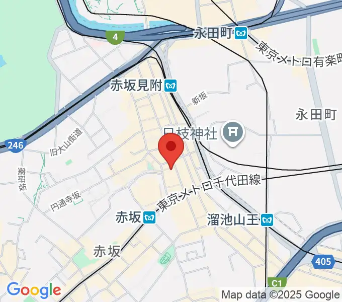 ROCK EAT AKASAKA の地図