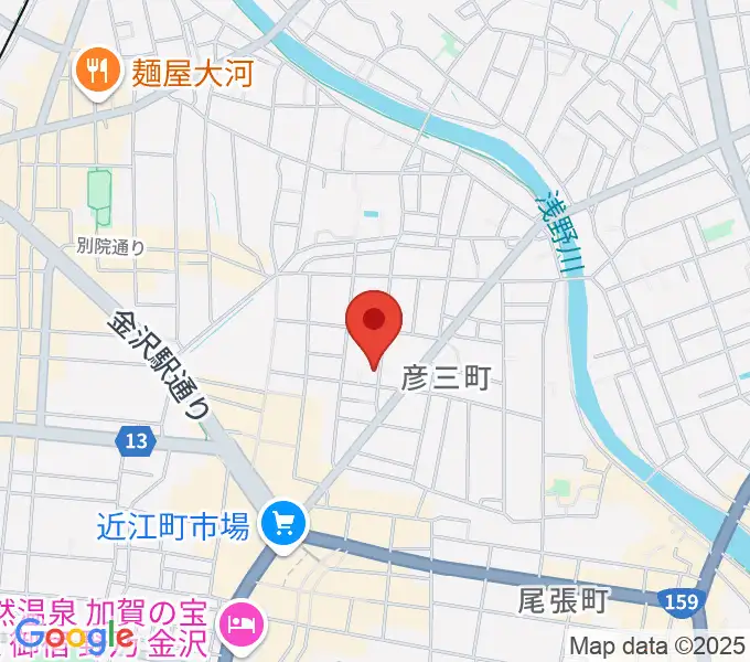 金沢Tsudohの地図