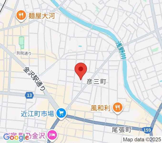 金沢Tsudohの地図