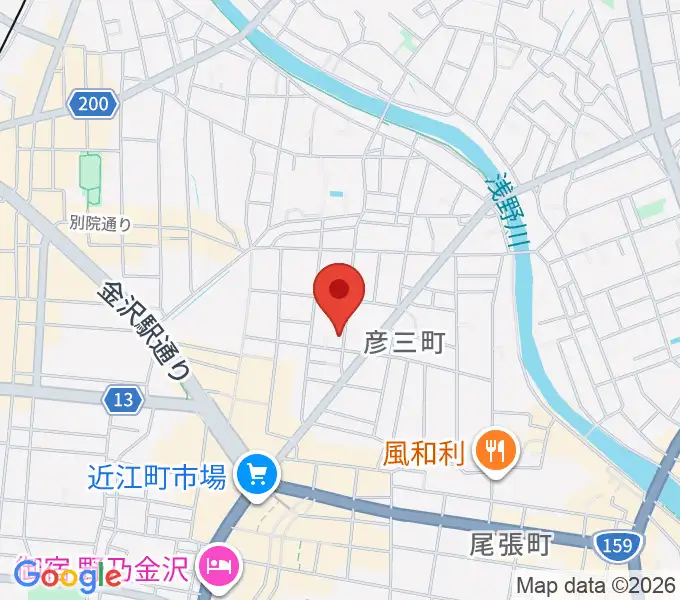 金沢Tsudohの地図