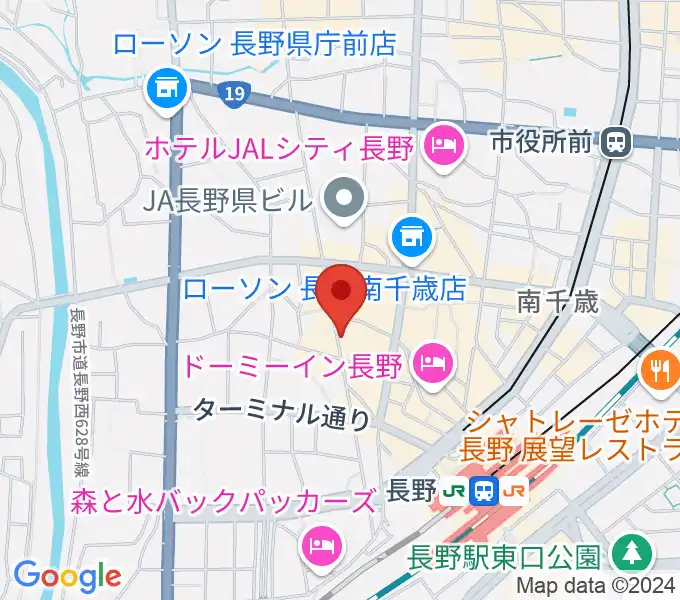 ラ・ペーニャの地図