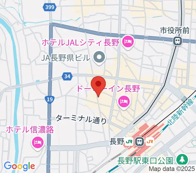ラ・ペーニャの地図