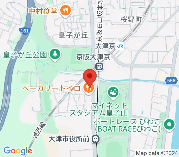 FMおおつの地図